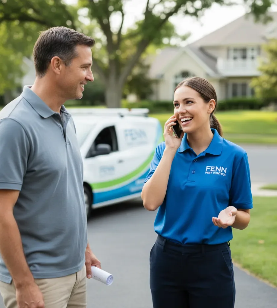 Fenn Pest Control customer support in Winsted
